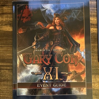 Gary Con XI - Event Guide - Excellent Condition