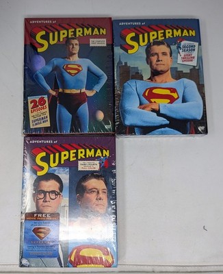 DVD: Adventures of Superman: Complete Season 1 2 3 First Second 3rd