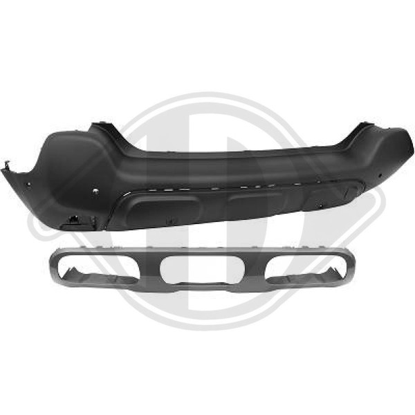 4007659 StoßStange Hinten FüR CitroËN C3 Aircross Ii (2R_, 2C_)-image