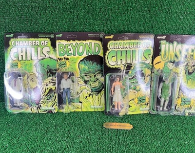 Dead Darling & Zombie & Ghoul & Werewolf Chamber Chills Toxic Glow Super7 (4)