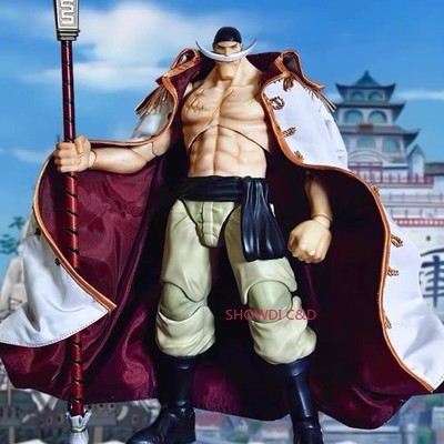 Handmade Custom Cape Cloak for S.H.Figuarts One Piece Whitebeard Action Figure