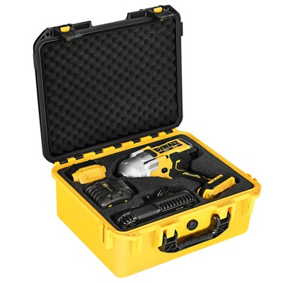 Case for Dewalt Impact Wrench 1/2: Waterproof Tool Box for Dewalt Cordless Im...