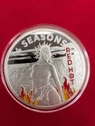 Silver Slams 4 Seasons Summer Sexy 1 Ozt .999 Fine Silver Round