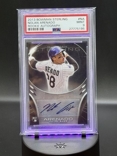 Nolan Arenado #BSAR-NA 2013 Bowman Sterling Rookie Autographs card