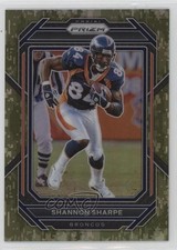 2022 Panini Prizm Forest Camo Prizm 4/15 Shannon Sharpe #94 HOF 0zs1