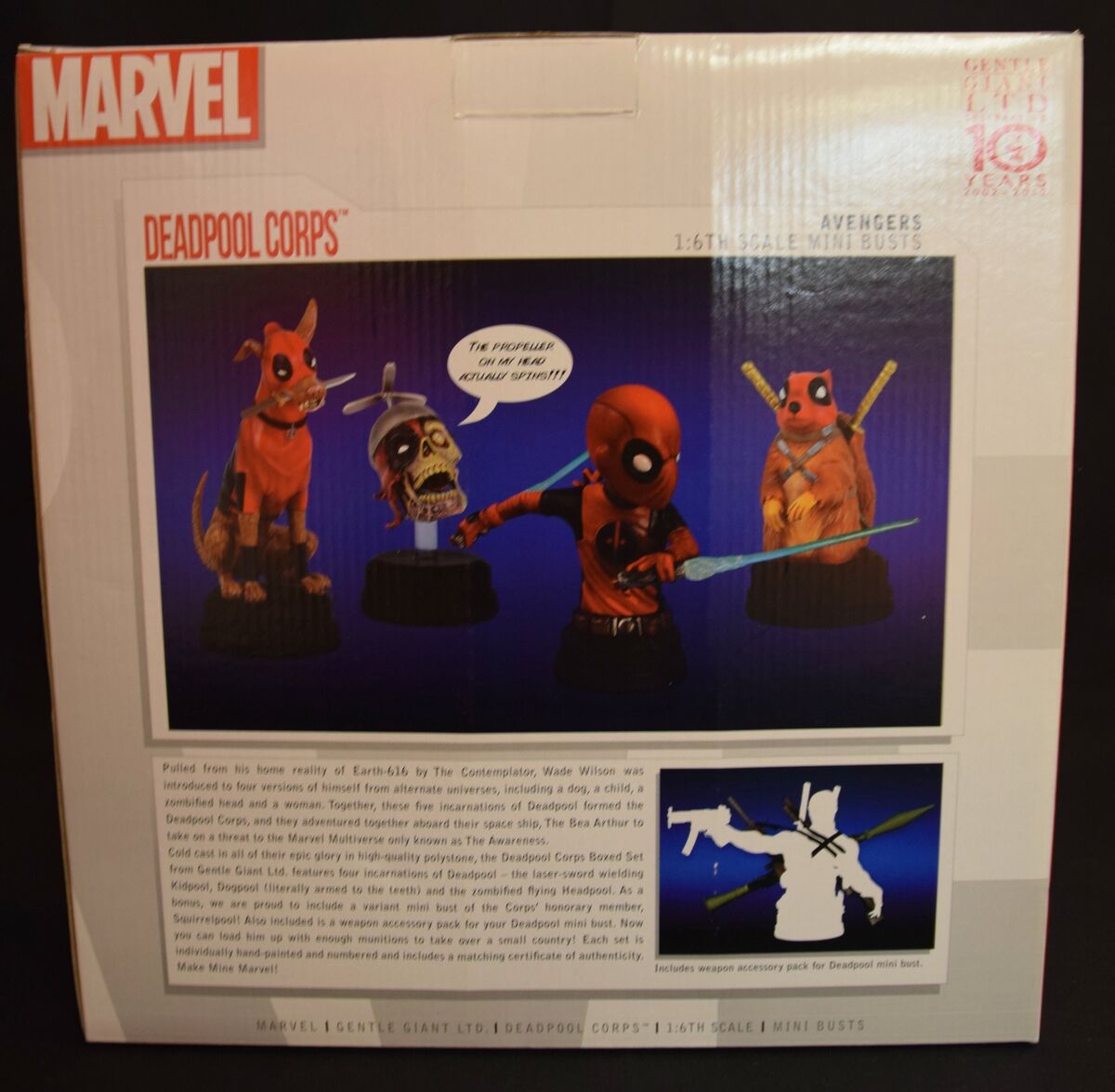 GENTLE GIANT MINI BUSTS DEADPOOL CORPS 1/6 | eBay GENTLE GIANT MINI BUSTS DEADPOOL CORPS 1/6 | eBay