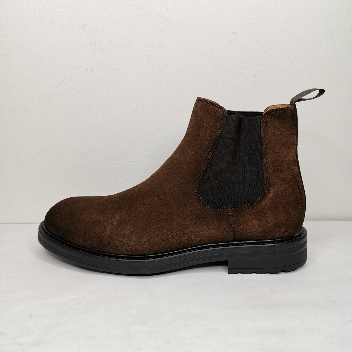 Magnanni Men\'s Burnished Brown Leather Chukka Chelsea Boots Lello Men main image 2