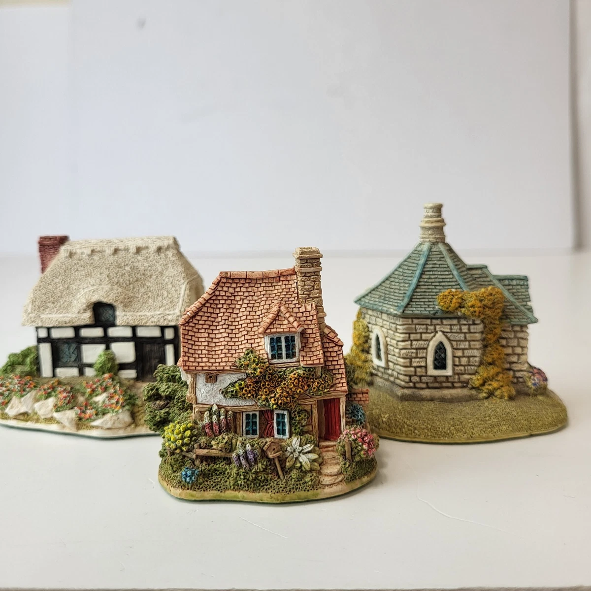 Lilliput Lane x 3 Nest Egg, Riverview, Farthing Lodge | eBay