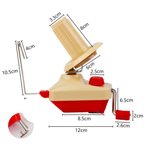 Swift Yarn Fiber String Ball Wool Winder Holder Hand Operated Winding Machine - Picture 3 of 9