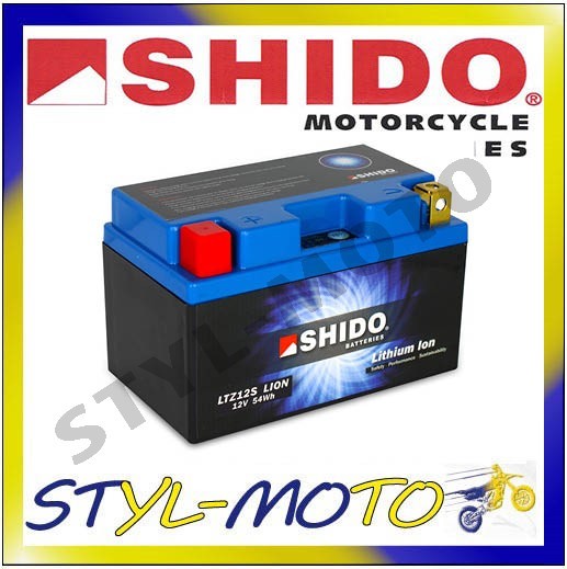 Batterie A Lithium Shido (LTZ12S=YTZ12S) Honda VFR 800 2007-image