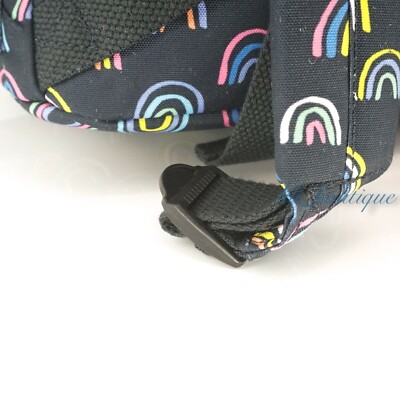 NWT Kipling BP4391 Ezra Travel Bag Backpack Polyester Navy Rainbow Scatter Multi Kipling Bp4391 Ezra Travel Bag Backpack Polyester Navy  main image 2