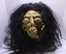 Shrunken Head Halloween Full Rubber Mask Voodoo Adult The Paper Magic Group 2002