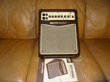 Acoustic A20 20W Acoustic Guitar Amplifier Brown/Tan LN