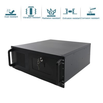 4U Netzwerkschrank Serverschrank Wandgehäuse Server-Rack mit 80mm Lüfter SL-450A
