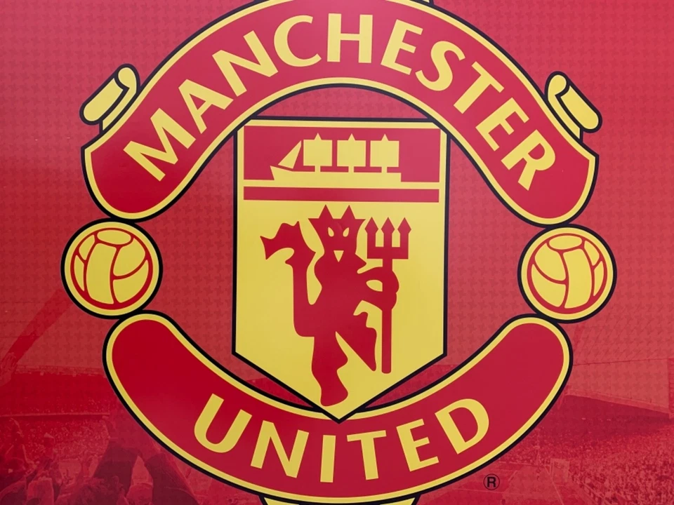 MANCHESTER UNITED, FOREVER UNITED, RED DEVILS, FÚTBOL, PÓSTER AUTÉNTICO 2005. Foto 3 de 4