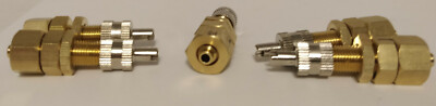 5 Inflation Valve 1/4'' Air Line Schrader Fitting Air Ride Bags Air Suspension