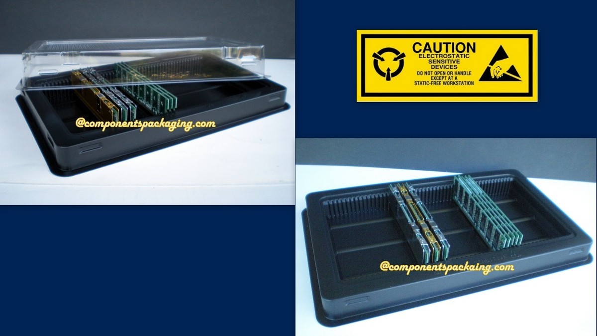 Plateau/étui De Rangement Pour Barrettes Mémoire DDR5/DDR4/DDR3 - Lot De 2, 5, 12 Ou 20