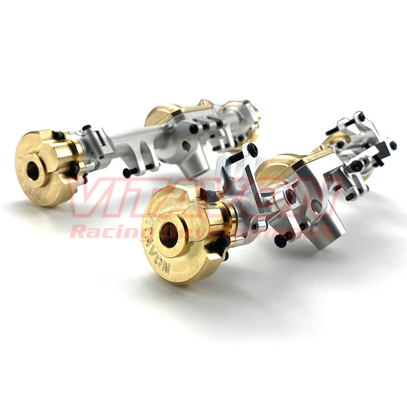 Vitavon CNC Alu7075 Front & Rear Axle Housing Set Brass For Traxxas TRX-4 1:10 - Image 4 of 4