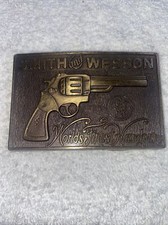 Smith  Wesson World's Finest Handgun Belt Buckle