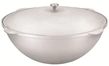 22 L Kukmara Aluminum Kazan for Pilaf Plov Uzbeki Tatar Dish Lagman Казан Плов