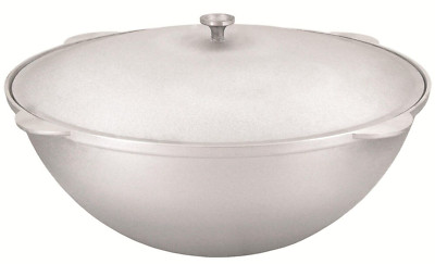 22 L Kukmara Aluminum Kazan for Pilaf Plov Uzbek Tatar Dish Казан Плов