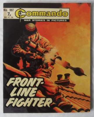 Commando Comic. Front Line Fighter. Issue No. 997.