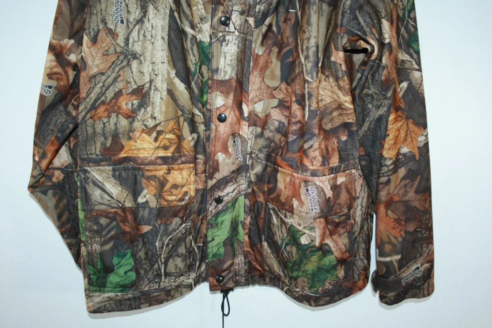RedHead Full-Zip Men's Camo Camouflage Hooded Hunting Jacket Size Large - Image 3 of 4