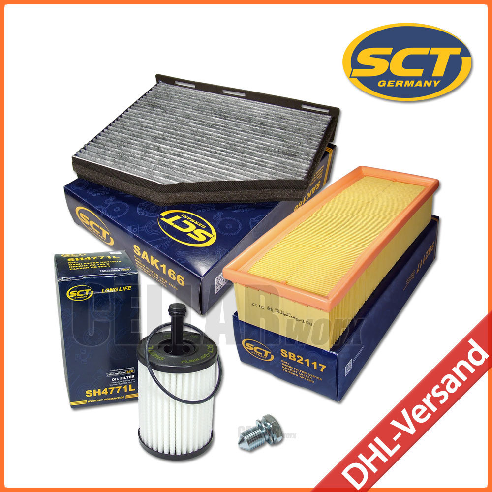 Filter Satz Inspektionspaket Für AUDI A6 4F C6 2.0 TDI CommonRail Ab Bj. 08/2008