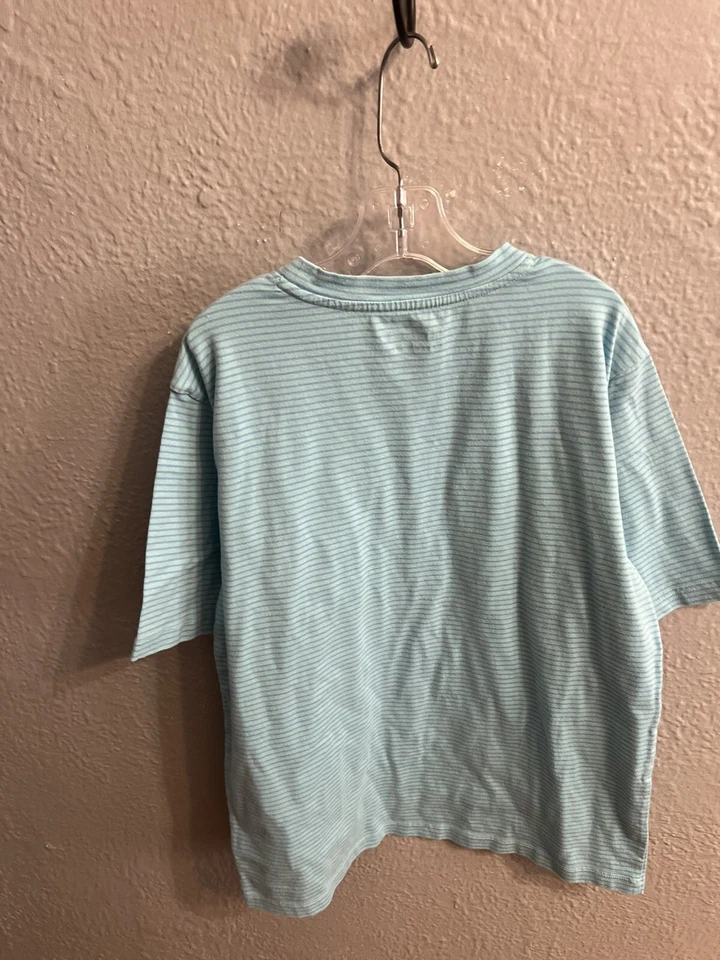 Camisa Vineyard Vines Niños Grande Azul Rayas Jóvenes Niños Foto 3 de 4