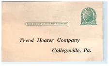 Freed Heater Company Collegeville PA Prospectus & Financial Statement