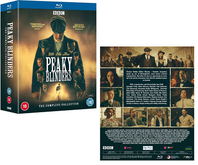 PEAKY BLINDERS 1-6 (2013-2022) COMPLETE TV Season Series NEW Eu RgB  BLU-RAY - Main Image