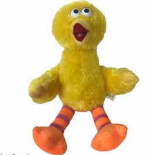 Sesame Street Big Bird Plush 14 inch Stuffed Animal Large Loop For Hanging 2015