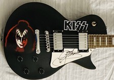 Gene Simmons Autographed Guitar KISS Signed Guitar Custom Limited Edition Proof 