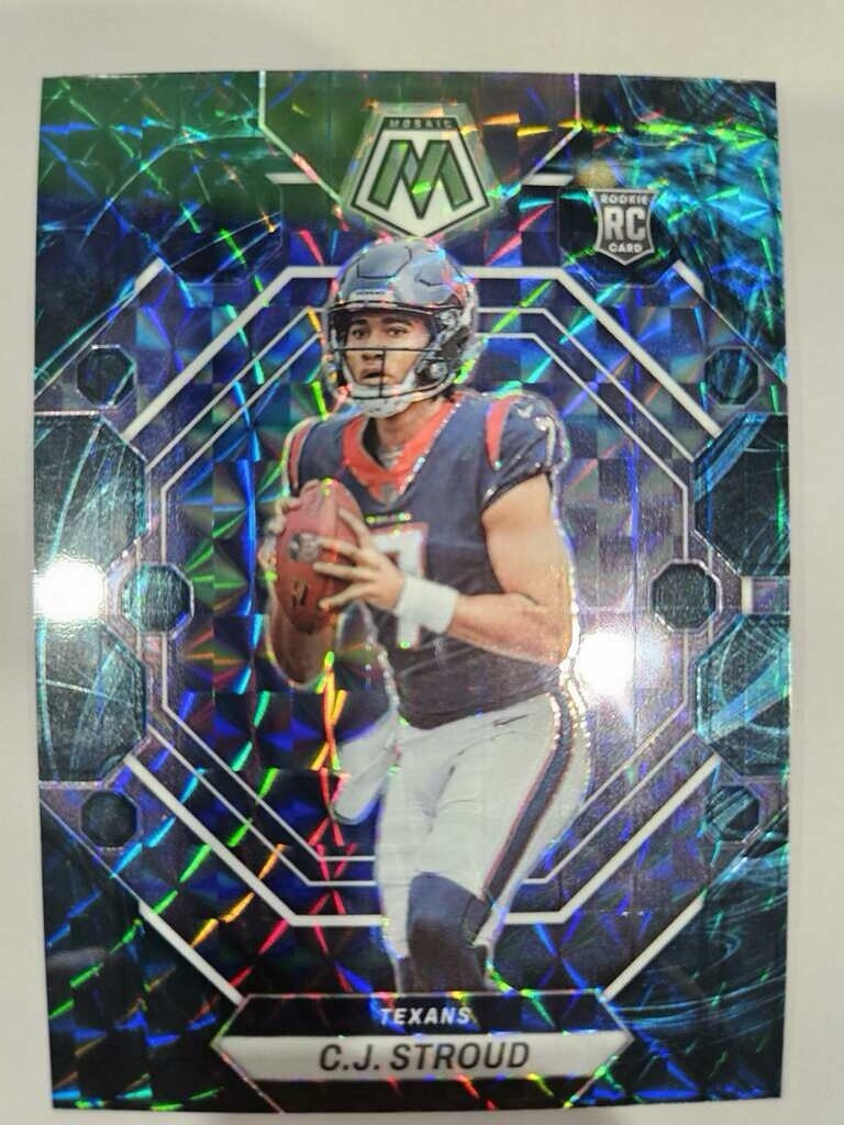 2023 Panini Mosaic C.J. Stroud Genesis SSP RC #292 Texans Rookie Case Hit