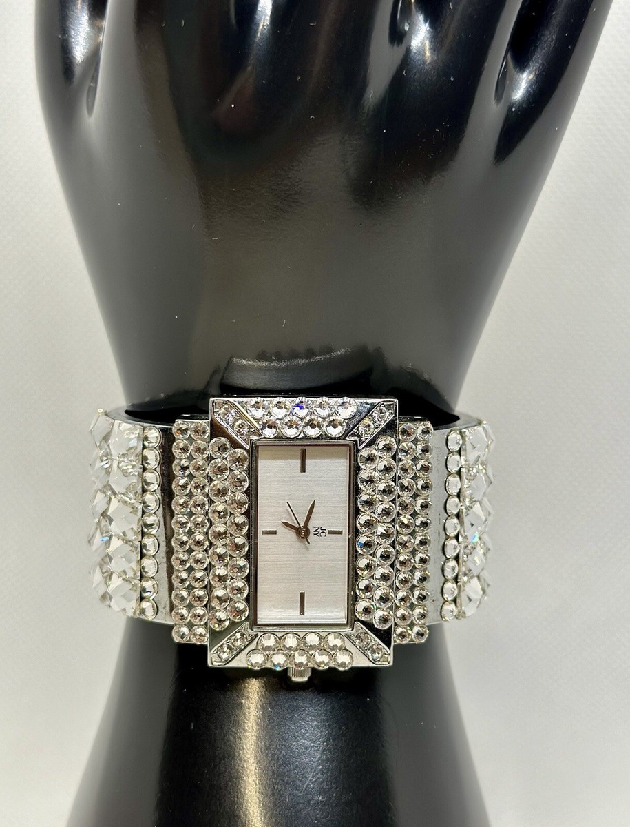 Jimmy Crystal New York Swarovski Elements Japan MOVT Watch Jimmy Crystal New York Swarovski Elements Japan MOVT Watch