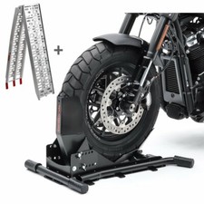 Set SW2 Blocca Ruota Easy Vario e Rampa di carico Alu-I per moto custom DH1197 C