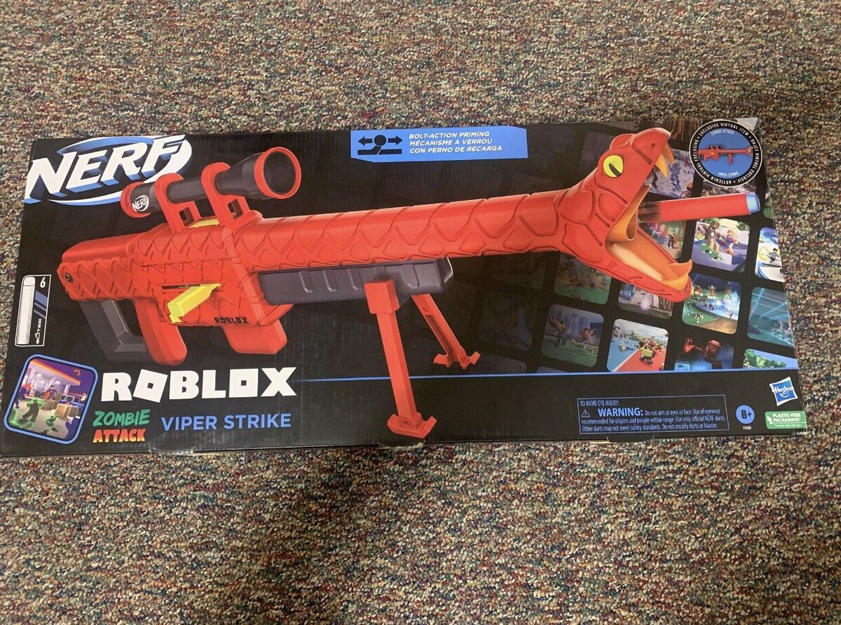 Nerf Roblox Zombie Attack Viper Strike Blaster - toys & games - by