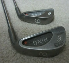 Qty.(1) Buyer's Choice -1960s Ping Karsten 1  ~ #6, #8  Iron ~ Regular Flex