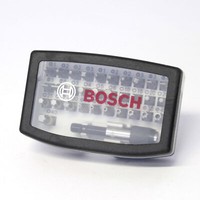Bosch Schrauberbit Satz 32-Tlg. Bits Bit Set Bitsatz Kunststoffbox Bithalter