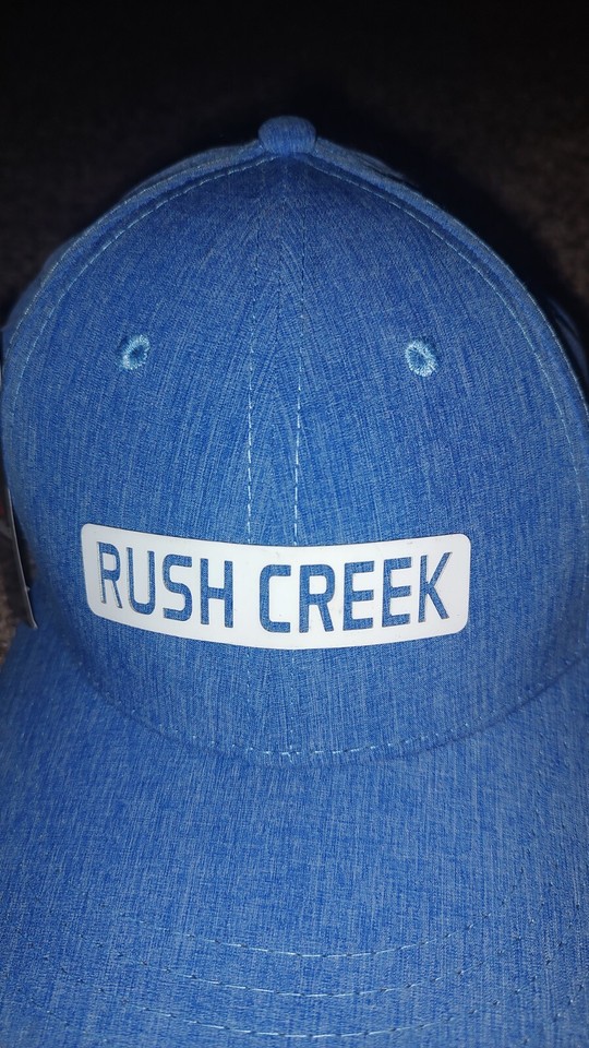 Pukka Rush Creek Golf Hat Snapback Blue White NWT eBay