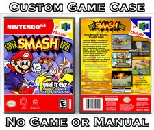 Super Smash Bros. - Nintendo 64 N64 Custom Case NO GAME