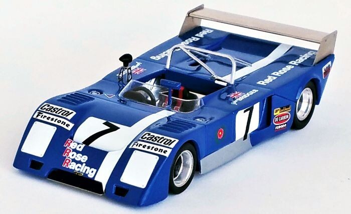 Voiture miniature Chevron B23 Trofeu DSN85 au 1/43 de John Bridges Vila Real 1973