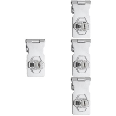 4 Pack Schranktürschloss Baby Möbelriegel Verriegelte Hasp-Schlösser