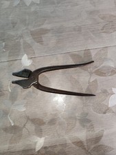 Rare Ancienne pince  de cordonnier  XIXè Bourrelier Tapissier A Saisir 