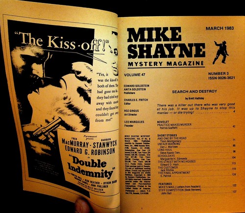 Mike Shayne Mystery Magazine March 1983 Edward D Hoch Jack Ritchie S Patrick - Imagen 2 de 2