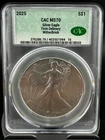 2025 Silver Eagle CAC MS70 WitterBrick Label First Delivery