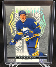 2026-27 UD Artifacts Konsta Helenius RC Platinum Sparkle #78/99 Buffalo Sabers