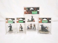 Lot of 4 Lemax Spooky Town - Witch, Dracula, Grim Reaper, Trick Or Treaters