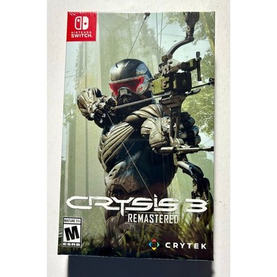 Crysis 3 Remastered Deluxe Edition (switch)New No Rips No Tears