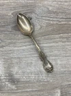Sterling Silver Gorham Strasbourg Pattern w. Monogram Single Spoon 5 7/8" 24.35g